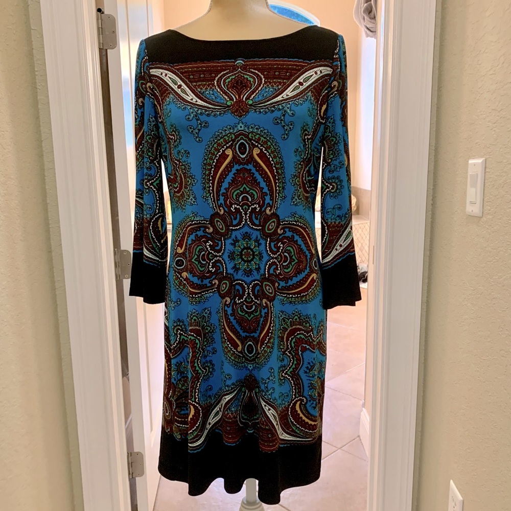 Peck shift dress sz 8